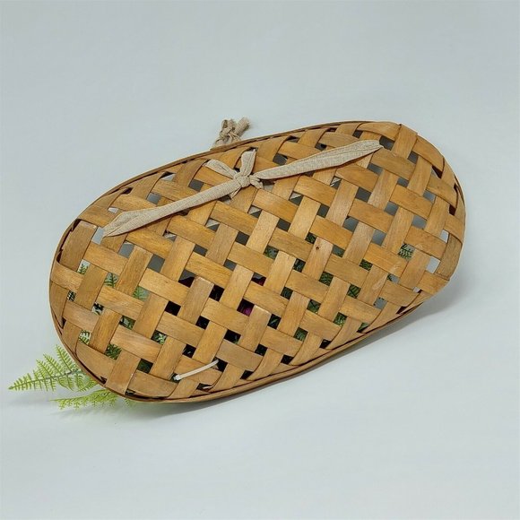 Farm Basket Wall Decor Welcome Sign Hydrangea Greenery Ready To Hang 18" Long - Picture 5 of 8